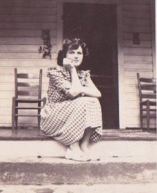 Mom in 1945 in Cumberland, Kentucky
