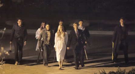 Murderous goons on the prowl.  This isn't nearly as scary as Halloween in Harlan County